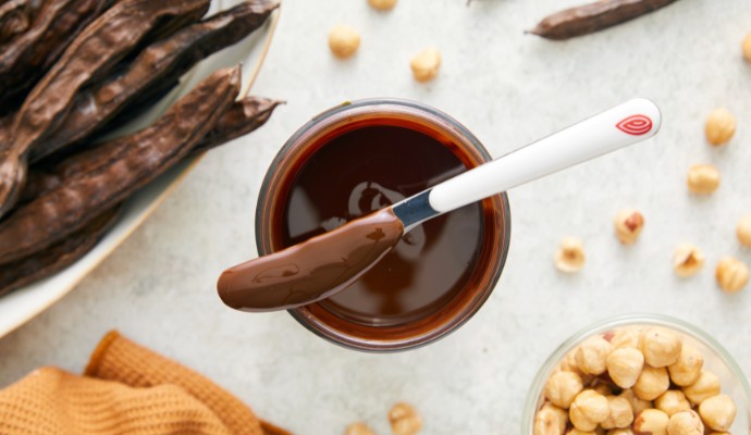 crema di nocciole e carruba
